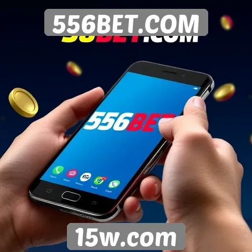 Experiência de usuário em dispositivos móveis no 556BET.com